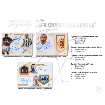 2022/23 Topps Dynasty UEFA Champion&