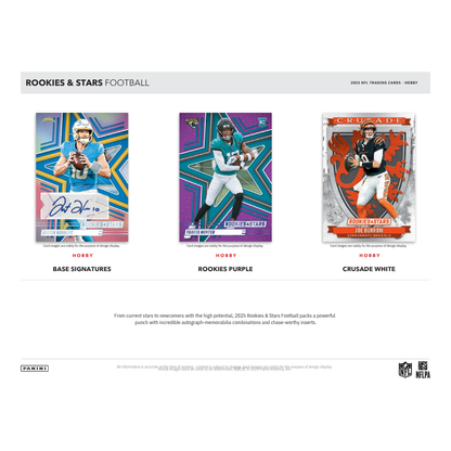 2025 Panini Rookies &amp; Stars Football Hobby 14 Box Case