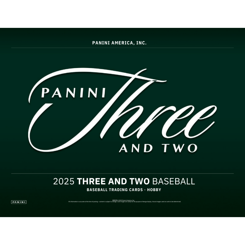 2025 Panini Three &amp; Two Baseball Hobby 10 Box Case