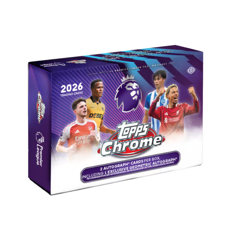 2026 Topps Chrome Premier League EPL Soccer Breaker&
